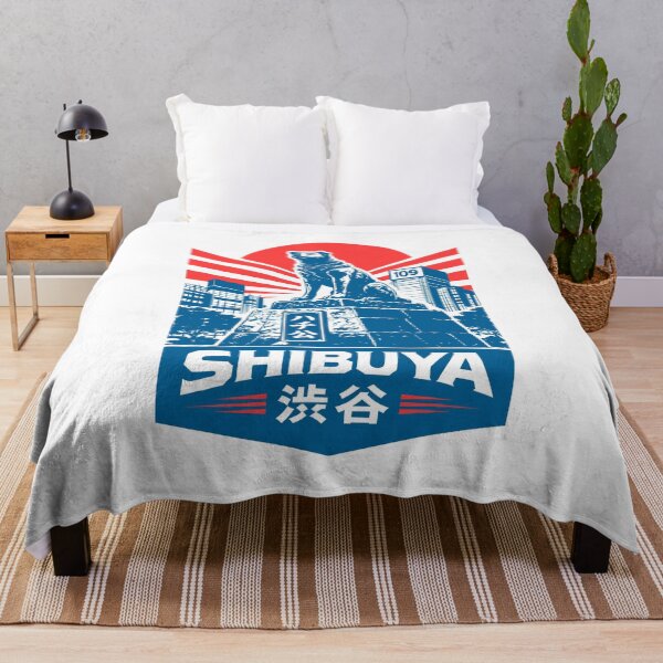 Item preview, Blue Shibuya poster designed and sold by OniricaDesign.