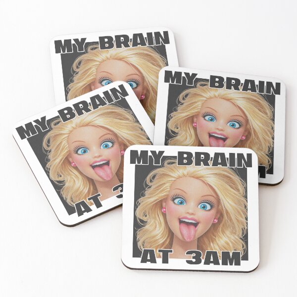 Item preview, My Brain at 3 AM Funny designed and sold by AlvelinaCP.