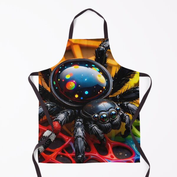 Item preview, Rainbow Orb Jumping Spider Pop Art designed and sold by Kaleidoscope Print.