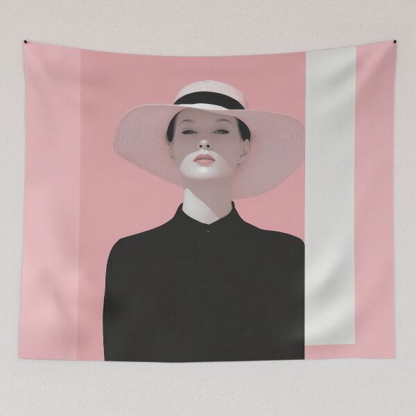 Item preview, Minimalist Fashion Collage Modern Aesthetic Style Art designed and sold by Mindrender.
