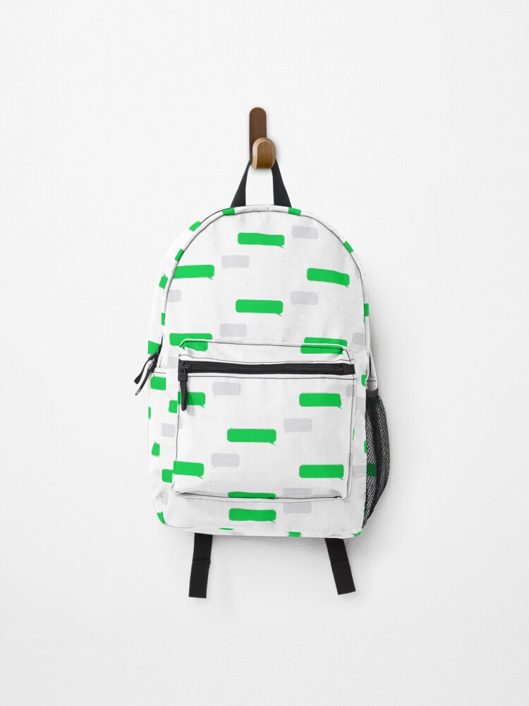 Thumbnail 1 of 3, Backpack, Text Messaging Message Bubbles Vector designed and sold by THPStock.