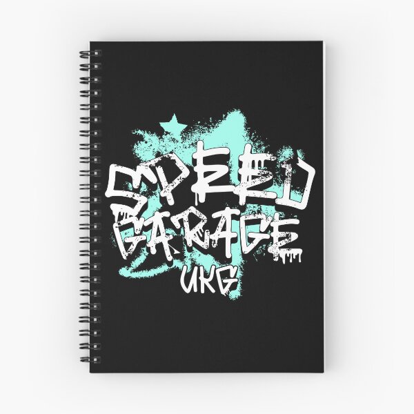 Item preview, SPEED GARAGE - UKG Street Graffiti Vibes (white) designed and sold by Discothreadz.