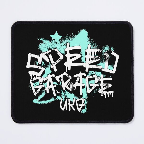 Item preview, SPEED GARAGE - UKG Street Graffiti Vibes (white) designed and sold by Discothreadz.