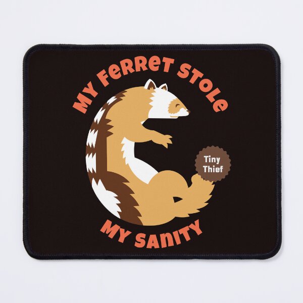 Item preview, Funny Ferret T-Shirt For Adults and Kids designed and sold by Crimson & Sage Design.