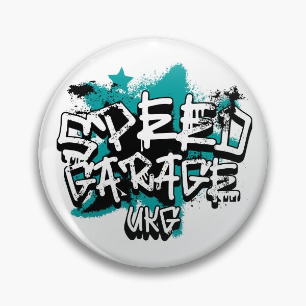 Item preview, SPEED GARAGE  - UKG Street Graffiti Vibes (Black) designed and sold by Discothreadz.