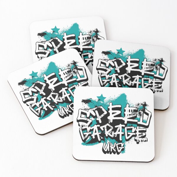 Item preview, SPEED GARAGE  - UKG Street Graffiti Vibes (Black) designed and sold by Discothreadz.