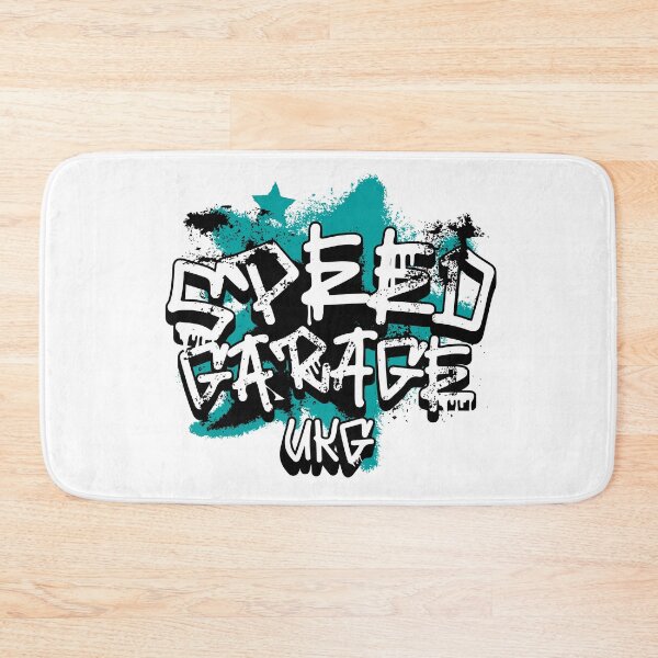 Item preview, SPEED GARAGE  - UKG Street Graffiti Vibes (Black) designed and sold by Discothreadz.
