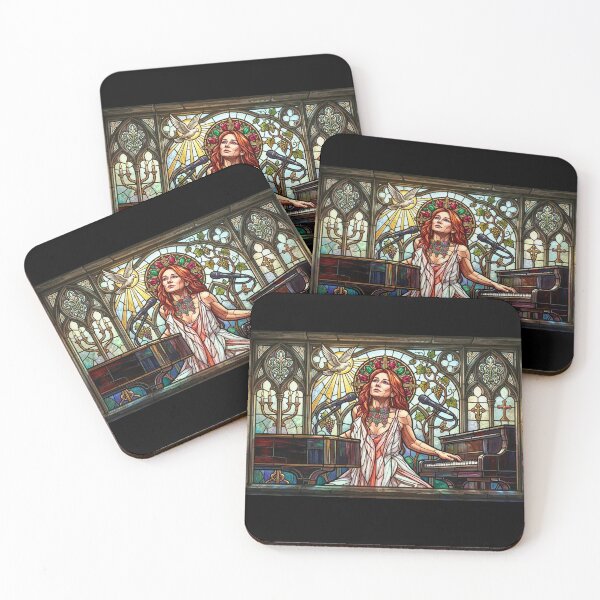 Item preview, TORI AMOS ~ Stained Glass Church Window designed and sold by TheLastGarden.