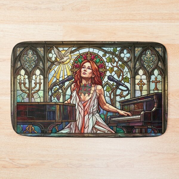 Item preview, TORI AMOS ~ Stained Glass Church Window designed and sold by TheLastGarden.