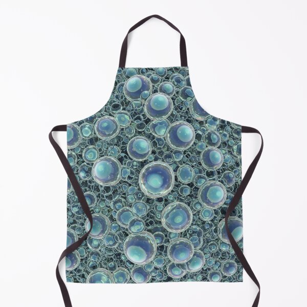 Item preview, Iridescent Blue Bubble Abstract Pattern designed and sold by Kaleidoscope Print.