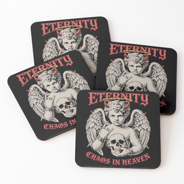 Item preview, Eternity Chaos in Heaven – Dark Angel Devil Vintage Gothic Art designed and sold by fabiandesigns88.
