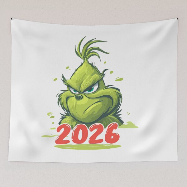 Item preview, Grumpy Green Christmas Mood Funny Holiday Meme designed and sold by riddlescarl1.