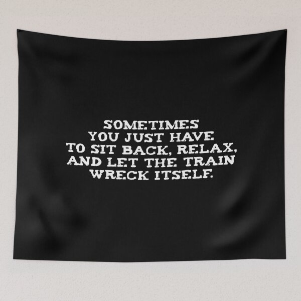 Item preview, Let The Train Wreck Itself  designed and sold by annterseny.