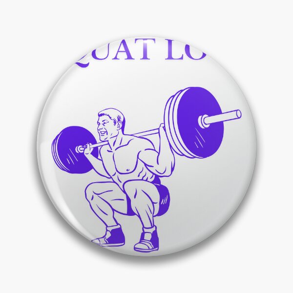 Item preview, Squat Low - Heavy Barbell Squat Bodybuilding Art designed and sold by poomfitshirt.