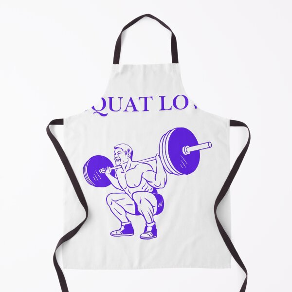 Item preview, Squat Low - Heavy Barbell Squat Bodybuilding Art designed and sold by poomfitshirt.