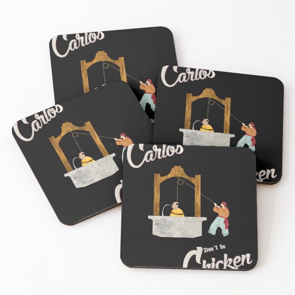 Item preview, don't tell him carlos don't be chicken designed and sold by M-AbdelRahman.