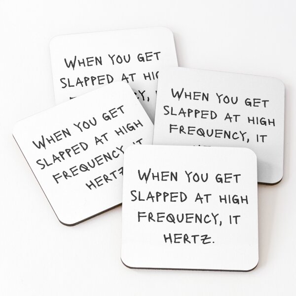 Item preview, High Frequency Humor - Cheeky High Vibration 'Dad Joke' Graphic designed and sold by 11-Designs.