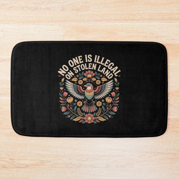 Item preview, No One Is Illegal On Stolen Land  designed and sold by fryataney.