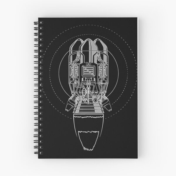 Item preview,  Factorio Rocket designed and sold by NerdyWord.