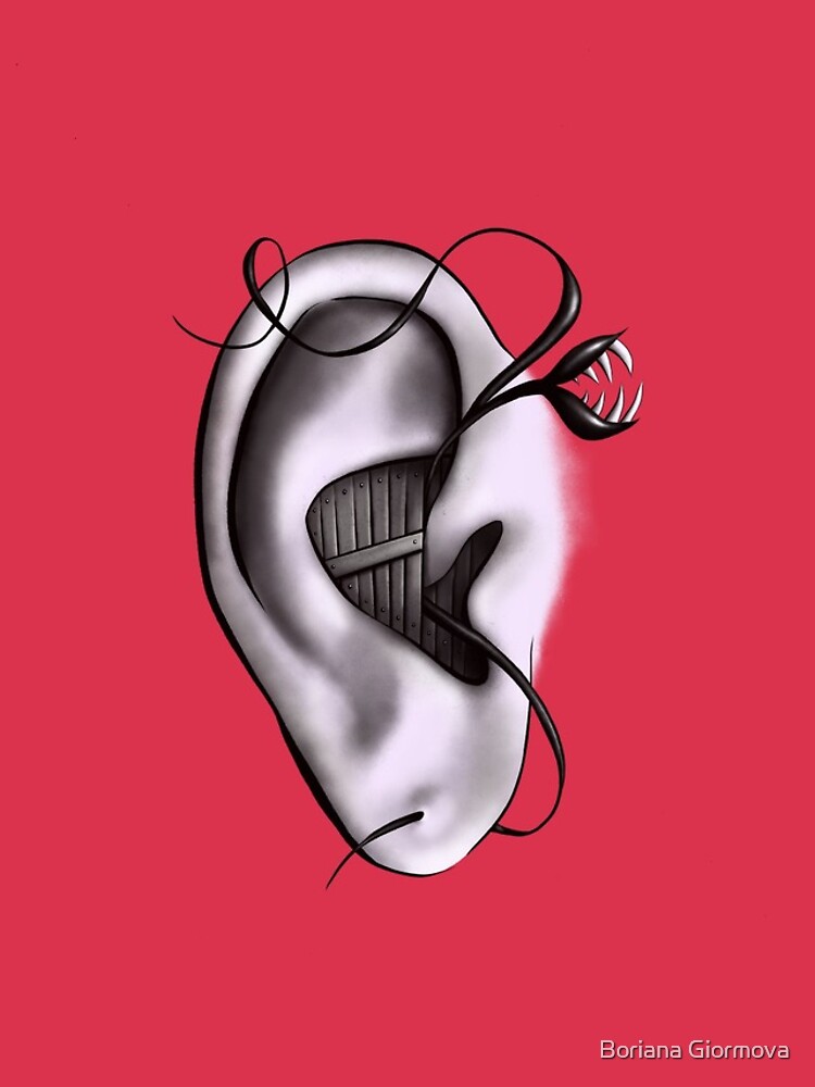 Ear Monster Weird Art by azzza