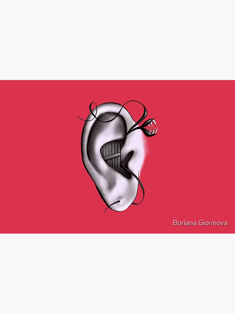 Ear Monster Weird Art by azzza