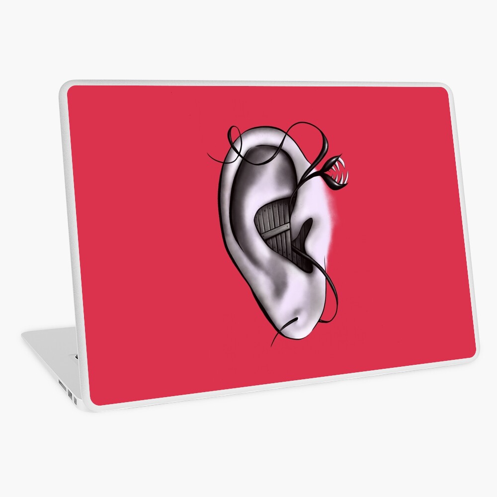 Ear Monster Weird Art Laptop Skin
