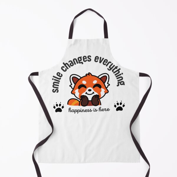 Item preview, Smile Changes Everything Happy Red Panda designed and sold by SushiShop1.
