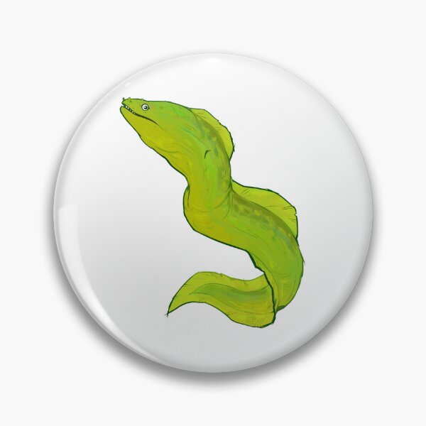 Item preview, another green moray eel designed and sold by chaoticcaprisun.