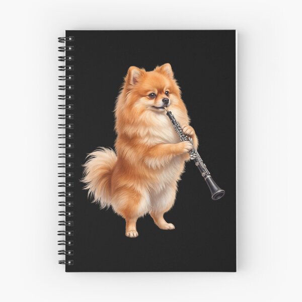 Item preview, Pomeranian Playing Oboe Player Oboist Dog Lover designed and sold by DoodleTortle.