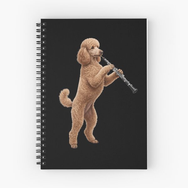 Item preview, Poodle Playing Oboe Player Oboist Dog Lover designed and sold by DoodleTortle.