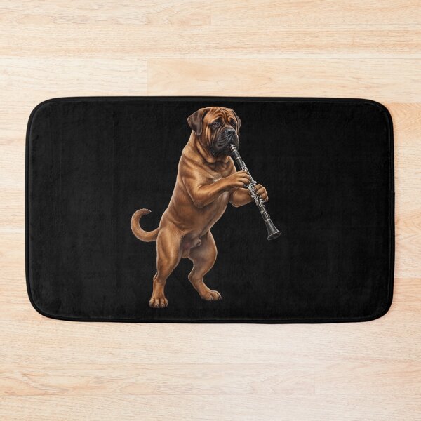 Item preview, Mastiff Playing Clarinet Player Clarinetist Dog Lover designed and sold by TerryConnells.