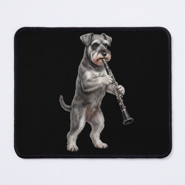Item preview, Miniature Schnauzer Playing Clarinet Player Clarinetist Dog Lover designed and sold by TerryConnells.