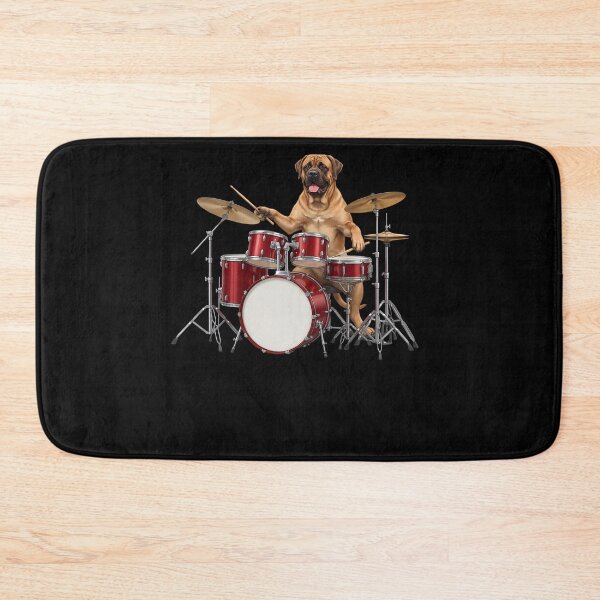 Item preview, Mastiff Playing Drum Kit Drummer Dog Lover designed and sold by TerryConnells.