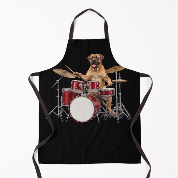 Item preview, Mastiff Playing Drum Kit Drummer Dog Lover designed and sold by TerryConnells.