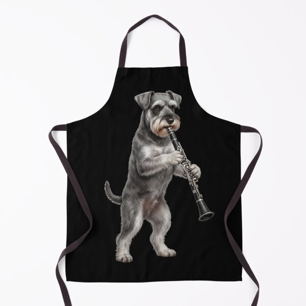 Item preview, Miniature Schnauzer Playing Clarinet Player Clarinetist Dog Lover designed and sold by TerryConnells.