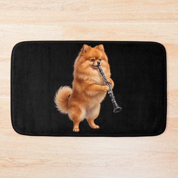 Item preview, Pomeranian Playing Clarinet Player Clarinetist Dog Lover designed and sold by TerryConnells.