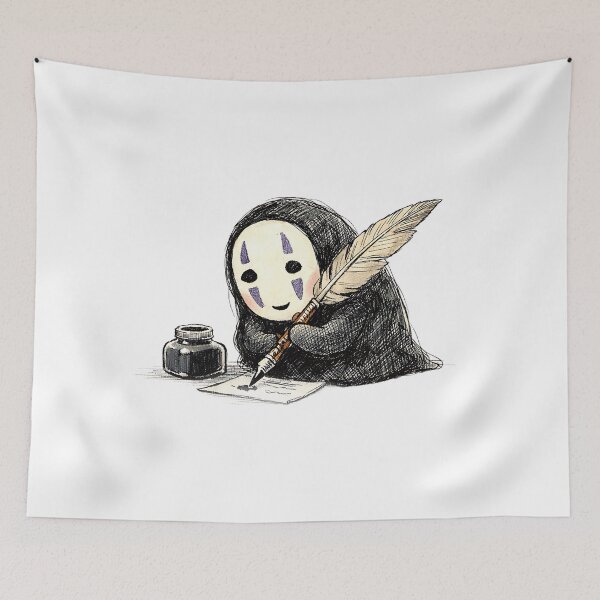 Item preview, NO FACE WITH BLACK INK PEN designed and sold by LIS AND MELIVERSO.