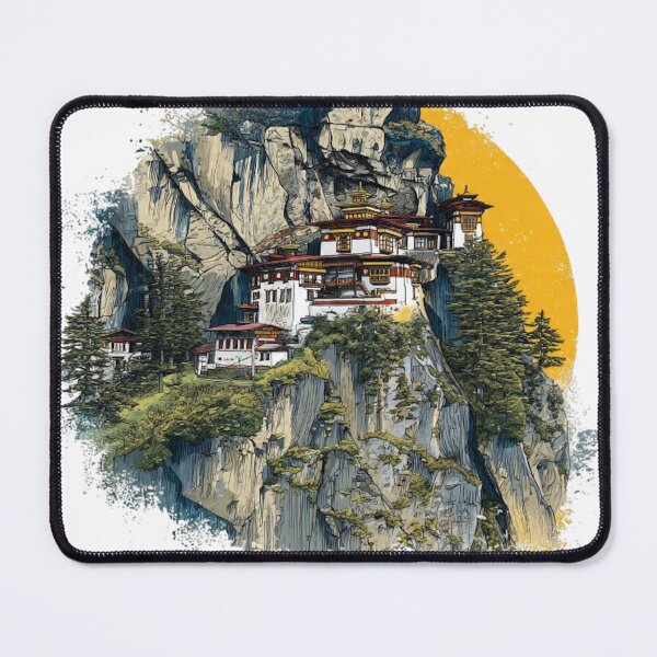 Item preview, Taktshang (Tiger's Nest) designed and sold by likbatonboot.