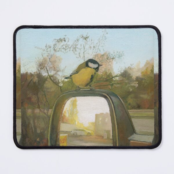 Item preview, Autumn Greetings on a Mirror designed and sold by ISEriksonartist.