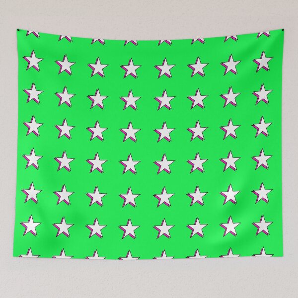 Item preview, Preppy Pink & White Aesthetic Shadow Stars Y2K Retro Star Pack  designed and sold by Aesthetic Crew.