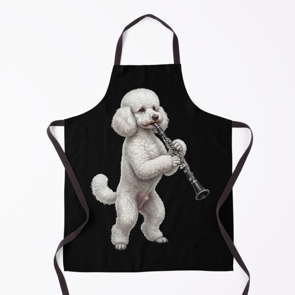Item preview, Poodle Playing Clarinet Player Clarinetist Dog Lover designed and sold by TerryConnells.