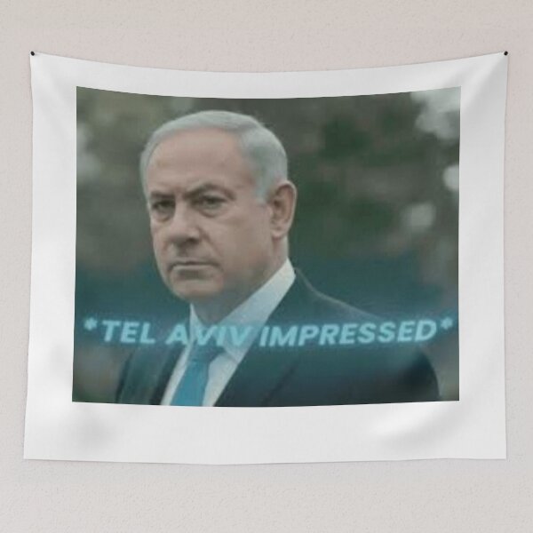 Item preview, Tel Aviv impressed meme designed and sold by RedVelvetUtd.