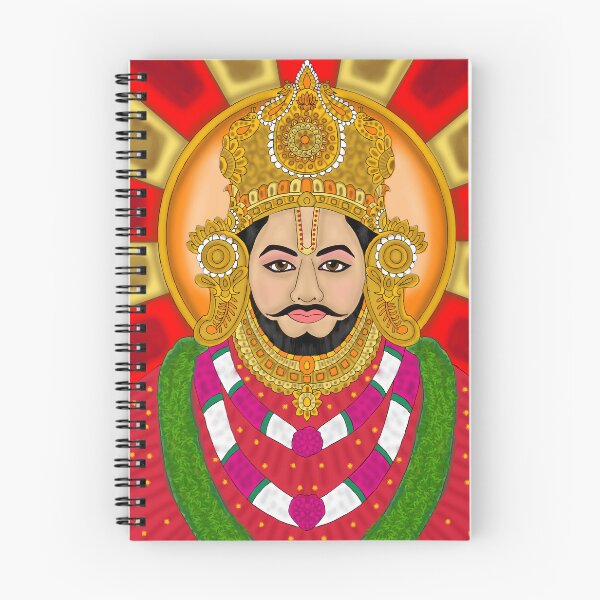 Item preview, Lord Khatu Shyam Devotional Design – Sacred Hindu Spiritual Artwork designed and sold by Harshit_Digital_Arts.