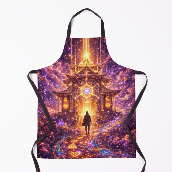 Item preview, 07 The Temple of Inner Light – Sacred Geometry Cosmic Temple Psychedelic Spiritual Art designed and sold by Dominik1994.
