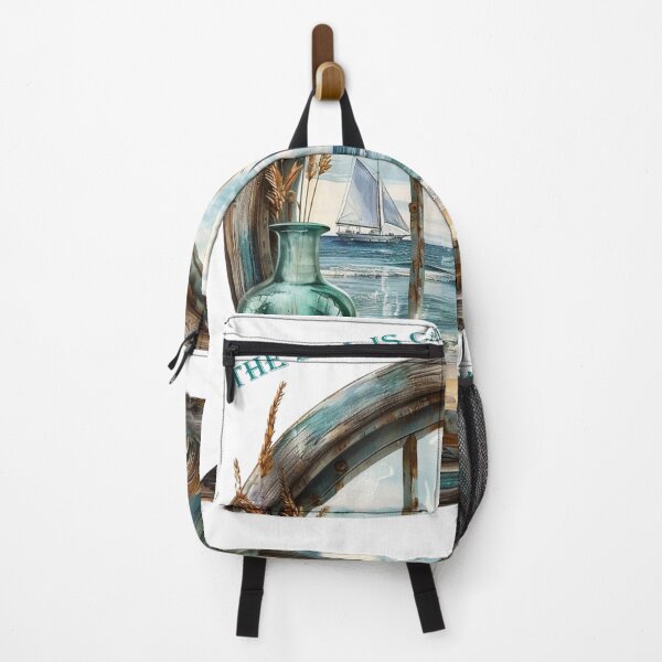 Item preview, Retro Design The Sea Is Calling And I Must Go designed and sold by hurmerinta.