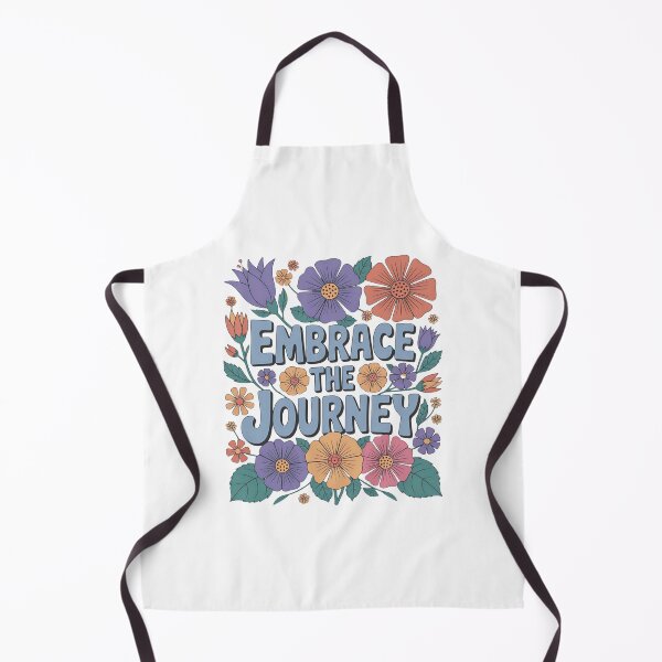 Item preview, Embrace The Journey Retro Floral Art designed and sold by KrisGraphic45.