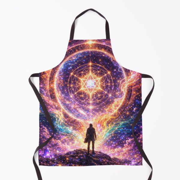 Item preview, 03 The Gate Between Worlds – Cosmic Portal Sacred Geometry Psychedelic Spiritual Art designed and sold by Dominik1994.