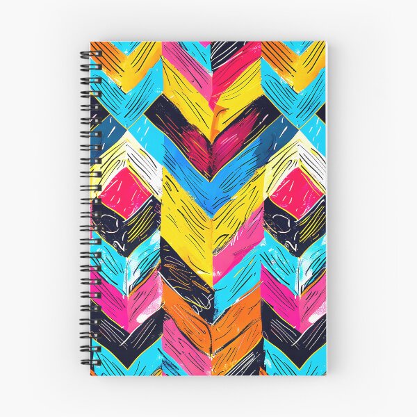 Item preview, Hot Pink, Blue, And Yellow Chevron-Style Pattern  designed and sold by DEC02.