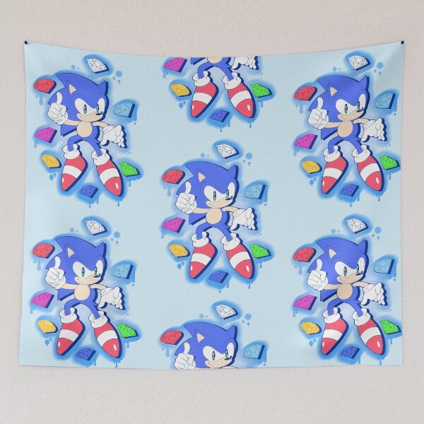 Item preview, Classic Sonic Graffiti designed and sold by SounlessART.