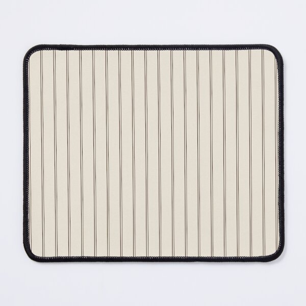 Item preview, simple dual stripes in walnut brown on soft ivory designed and sold by SCdesignqld.